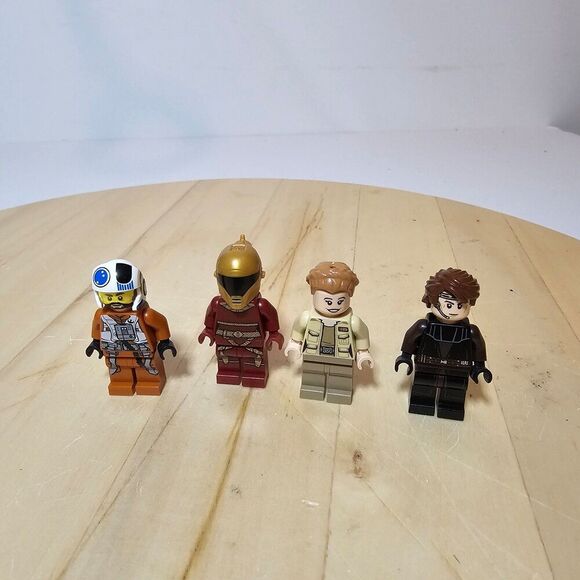 Lot Of 4 Star Wars Lego Minifigures - Picture 1 of 4
